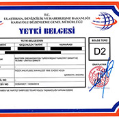 D2 YETKİ BELGESİ